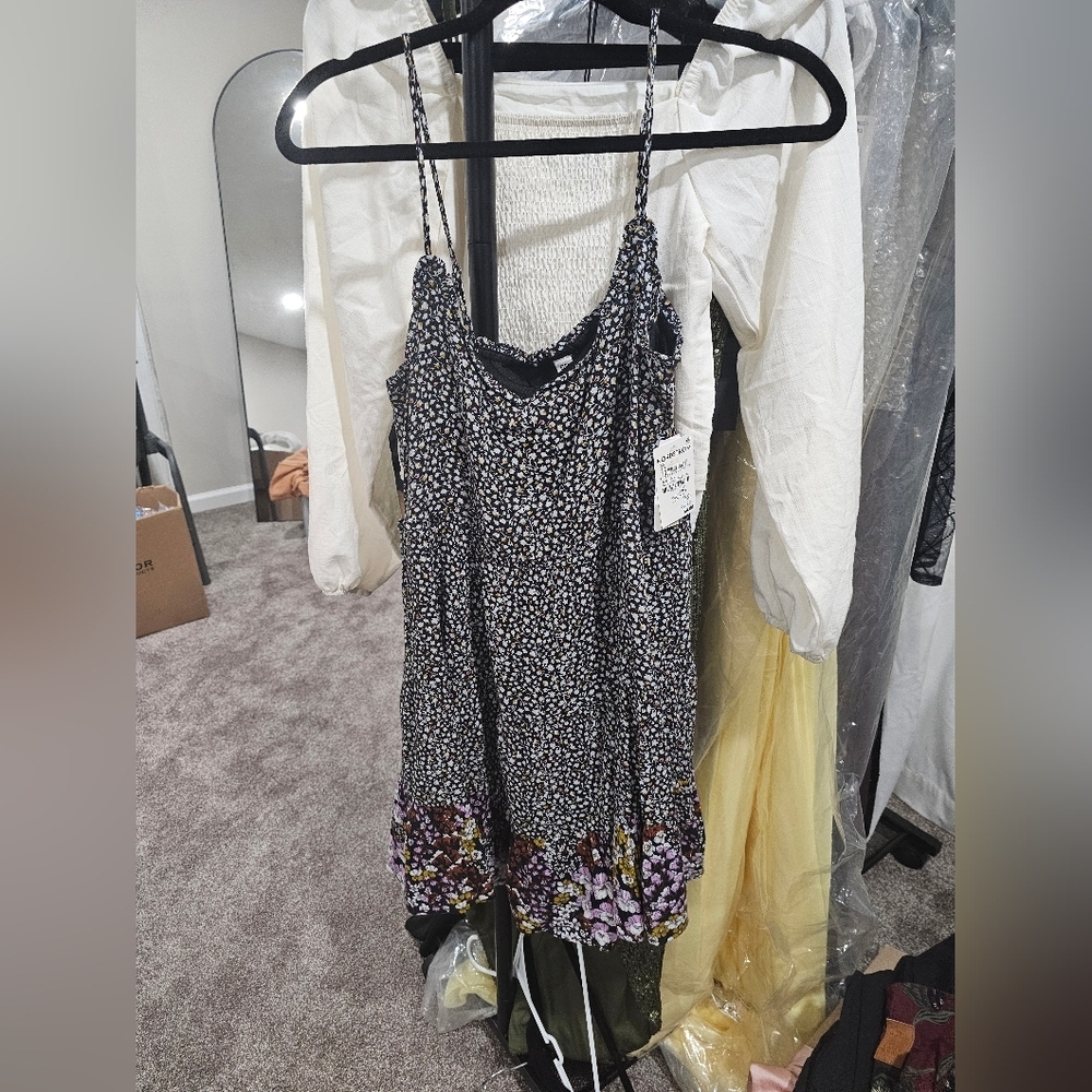 BP Floral Spaghetti Strap Dress​